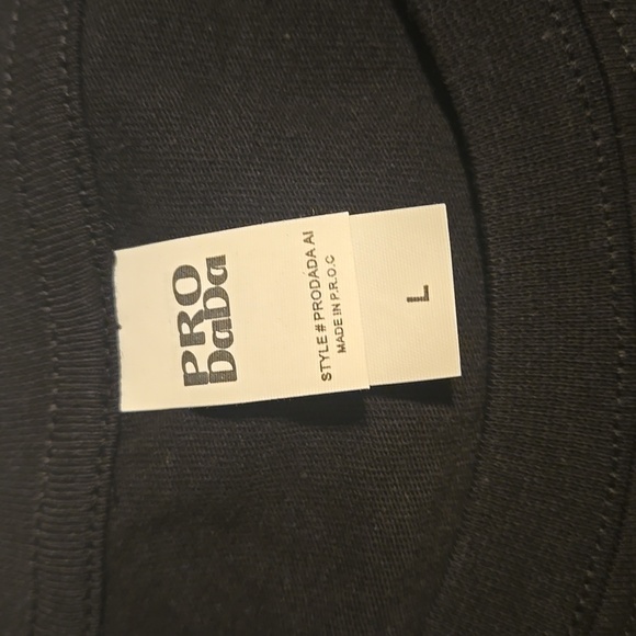 Pro Dada Men's Cotton T-Shirt w/ Playboy Logo Black and White Size NWOT - Picture 7 of 8
